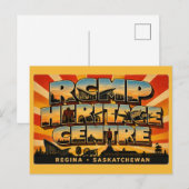 RCMP Heritage Centre Regina Saskatchewan Museum Briefkaart (Voorkant / Achterkant)