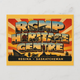 RCMP Heritage Centre Regina Saskatchewan Museum Briefkaart