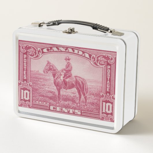 RCMP Mountie Metal Lunchbox (Voorkant)