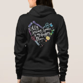 RCMQG Sewing Space, Happy Place Hoodie (Achterkant)