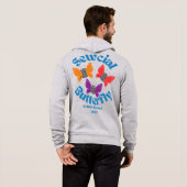 RCMQG speciale vlinder ritssluiting hoodie (Achterkant volledig)