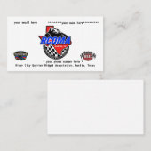 RCQMA Member card Visitekaartje (Voorkant / Achterkant)