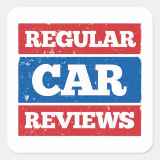 RCR Logo-Sticker Vierkante Sticker