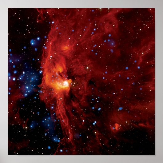 RCW 108 Star Forming Region - Hubble Space Photo Poster (Voorkant)