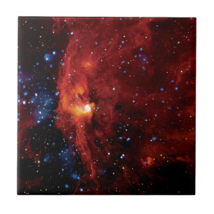 RCW 108 Stervormingsgebied - Hubble-ruimtest foto Tegeltje