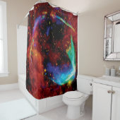 RCW 86 Supernova Remnant - NASA Hubble Space Photo Douchegordijn (In situ)