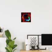 RCW 86 Supernovarest - NASA Hubble-ruimtefoto Poster (Thuiskantoor)