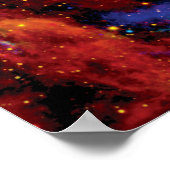 RCW 86 Supernovarest - NASA Hubble-ruimtefoto Poster (Hoek)