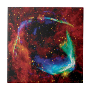 RCW 86 Supernovarest - NASA Hubble-ruimtefoto Tegeltje