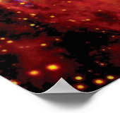 RCW 86 Supernovarest - NASA Hubble-ruimtestfoto Poster (Hoek)
