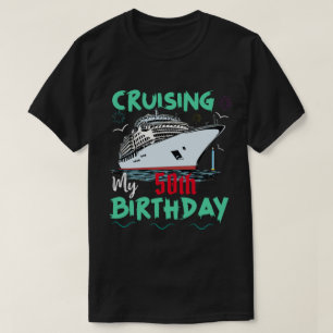 RD 50th Birthday, kruising naar mijn 50ste verjaar T-shirt