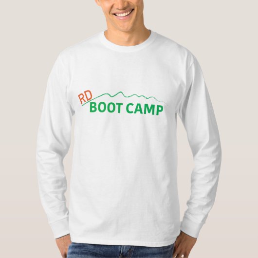 RD Boot Camp Logo T-shirt Heren (Voorkant)