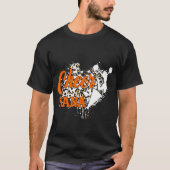 Rd Cheer Nana on Cheetah Shirt, Shirt sport (Voorkant)