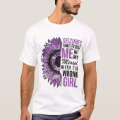 RD Convulsies probeerden me te slaan, epilepsie be T-shirt (Voorkant)