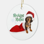 RD Dachshund Stocking Stuffer Ornament (Links)
