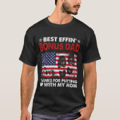 RD De beste 'effin' bonus voor vader ooit T-shirt (Voorkant)