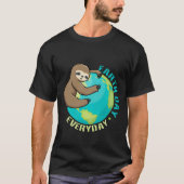 RD Earth Day Alledaags Shirt, Sloth Shirt (Voorkant)