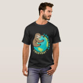 RD Earth Day Alledaags Shirt, Sloth Shirt (Voorkant volledig)
