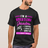 RD Funny Wrestling Grandma Long Sleeve Tshirts Cou (Voorkant)