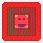 Rd&G Smile Tegelvel Sticker (Voorkant)