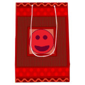 Rd&G VStripes Smile Tile Gift Bag Medium Cadeauzakje (Achterkant)