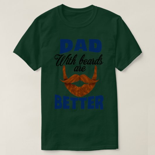 RD pa met beards is beter vaderdag Shirt 3 (Design voorkant)