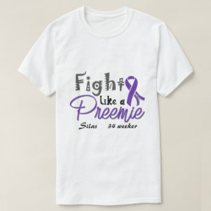 RD Persoonlijke strijd als een preemie-Shirt T-shirt