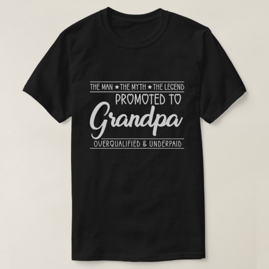 RD promoot op Shirten die overeenkomen met opa en T-shirt (Design voorkant)
