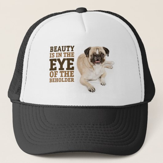 RD Pug Beauty-Pet Trucker Pet (Voorkant)