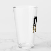 RD Registered Dietitian Cheetah Print RD Gifts Glas (Rechts)
