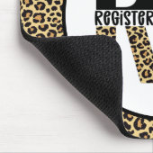RD Registered Dietitian Cheetah Print RD Gifts Muismat (Hoek)
