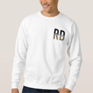 RD Registered Dietitian Cheetah Print RD Gifts Trui