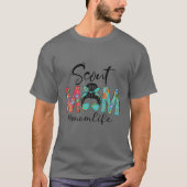 RD Scouting, Scout Mam Life, Moederdag, Mam Gif T-shirt (Voorkant)