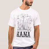 RD Speciaal grootma Wild met Grandchildren Names T-shirt (Voorkant)