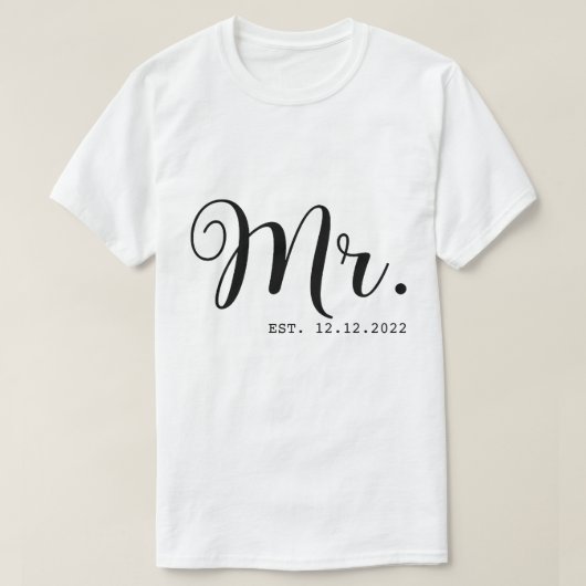 RD Specialiseerde de heer en mevrouw, Custom Wifey T-shirt (Design voorkant)