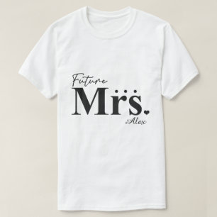 RD Specialized Future Mrs. Shirt, Gift for Bride T-shirt
