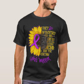 RD Ze waren gegrift op haar Lupus Warrior Lupus T-shirt (Voorkant)