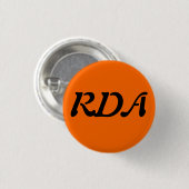 RDA-forum Ronde Button 3,2 Cm (Voorkant /achterkant)