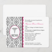 RDH Afstuderen Dental Hygienist Hygiënnendemper Kaart (Voorkant / Achterkant)