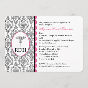 RDH Afstuderen Dental Hygienist Hygiënnendemper Kaart