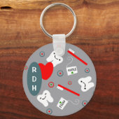 RDH Dental/Tooth Sleutelhanger (Voorkant)