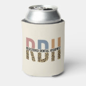 RDH geregistreerde tandheelkundige hygiënist Loopa Blikjeskoeler (Blikje Achterkant)