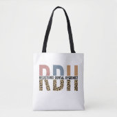 RDH geregistreerde tandheelkundige hygiënist Loopa Tote Bag (Voorkant)