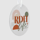 RDH Life Kerst Ornament - modern cadeau (voorkant)