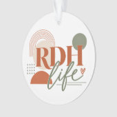 RDH Life Kerst Ornament - modern cadeau (voorkant)