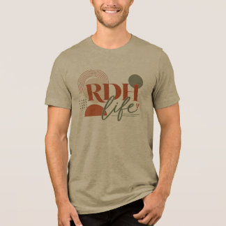 RDH Life moderne t-shirt cadeau tandheelkundige hy