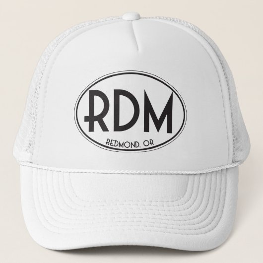 RDM Redmond, OF Trucker Hat Pet (Voorkant)