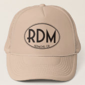 RDM Redmond, OF Trucker Hat Trucker Pet (Voorkant)