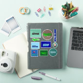 RDN Stickers - Verscheidenheid Pagina 1 + SOAP (iPad Cover)