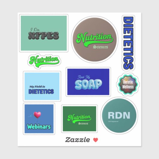 RDN Stickers - Verscheidenheid Pagina 1 + SOAP (Vel)